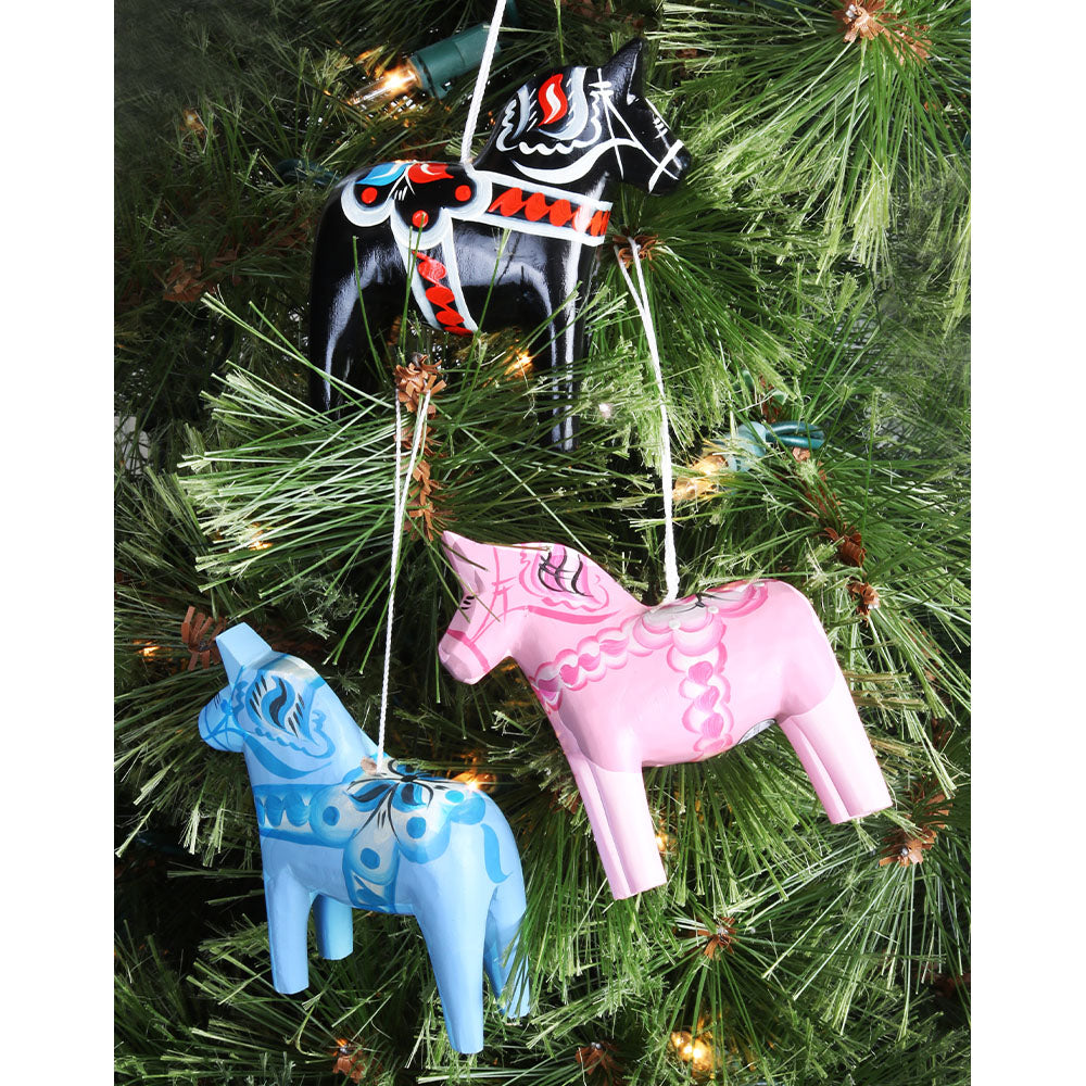 Swedish Dala Horse Ornament