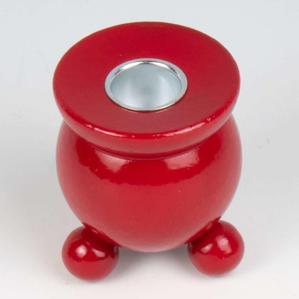 Swedish Red Barrel Candleholder