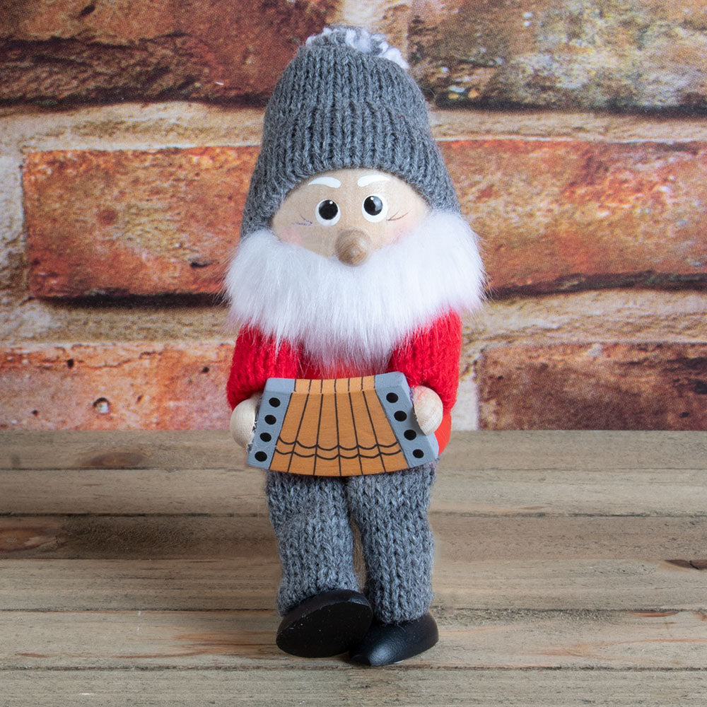 Tomte Sitting w/ Accordion