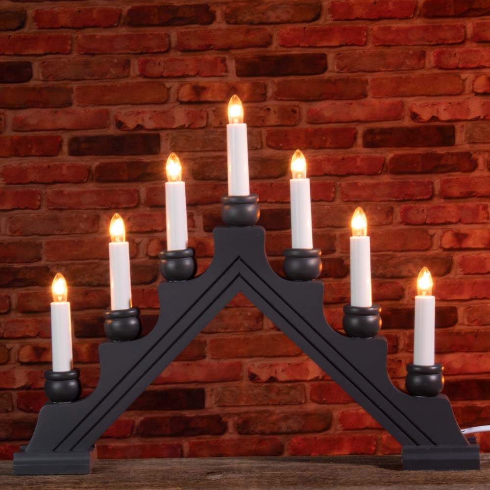 Karin 7X Candelabra with Cups, electric