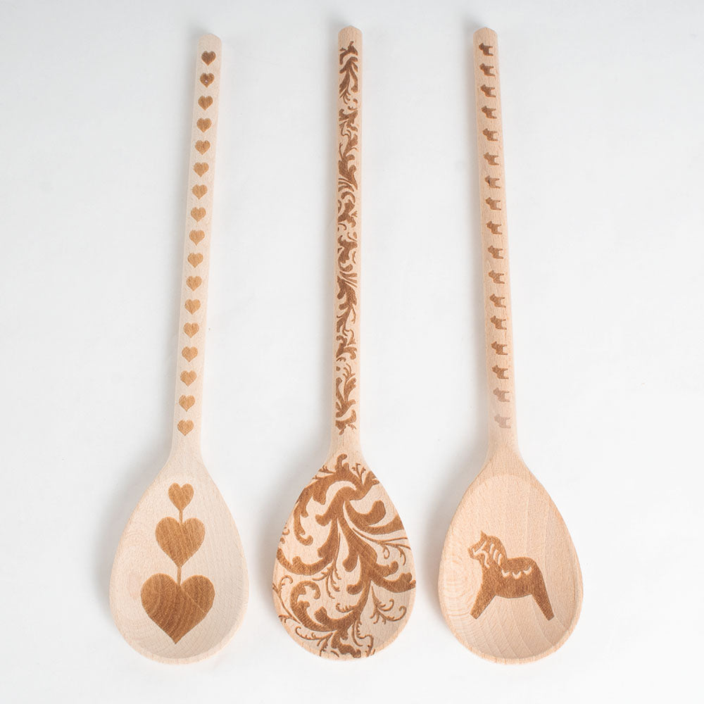 Birchwood Etched Spoon