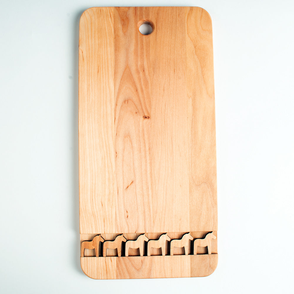 Dala Horses Cutting Board