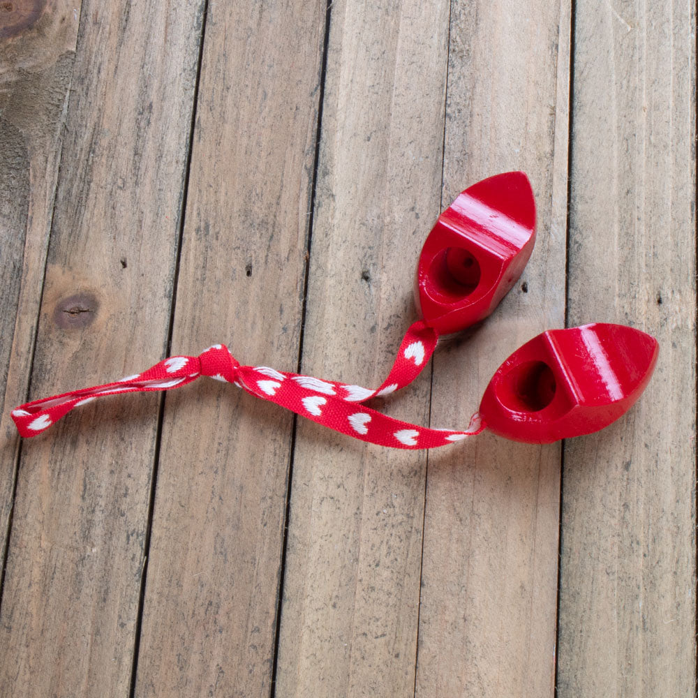 Ornament - Red Clogs