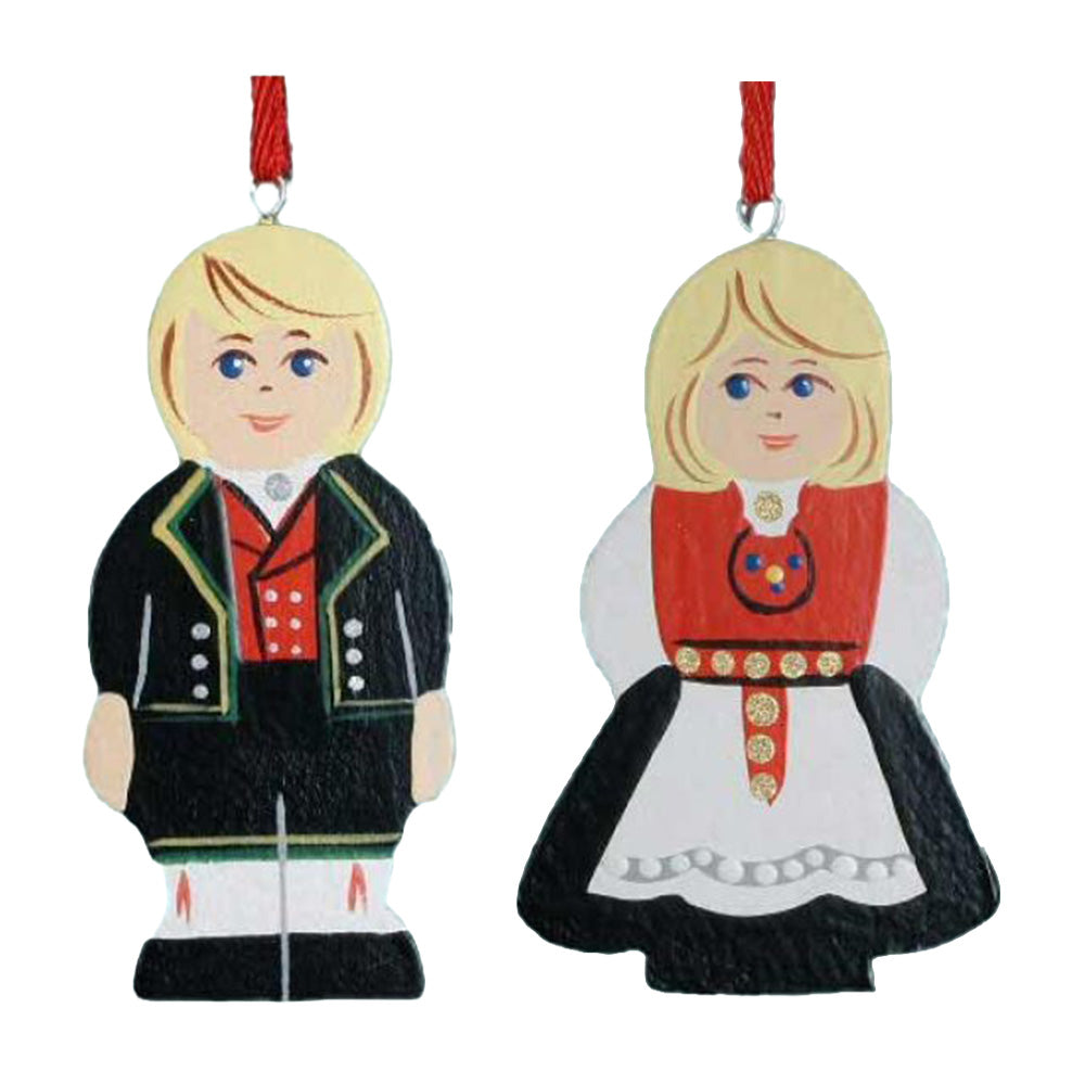 The Norwegians Ornament Set