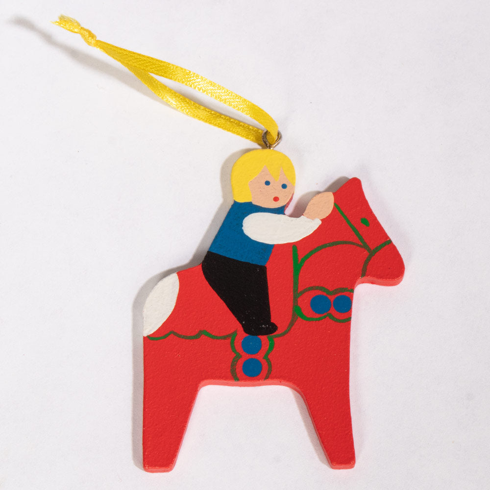 Ornament - Sven on Dala Horse