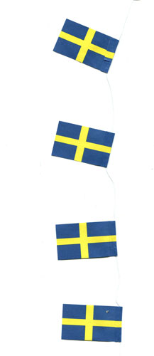 Sweden Flag Garlands