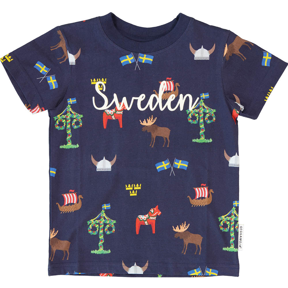 Geggamoja Child's T-Shirt - Swedish Icons