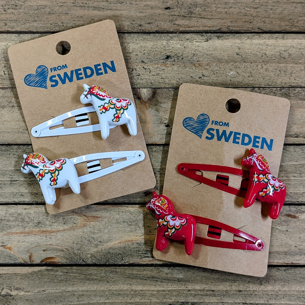 Dala Horse Hair Clips