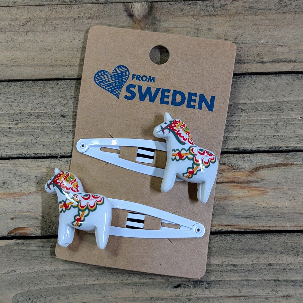 Dala Horse Hair Clips