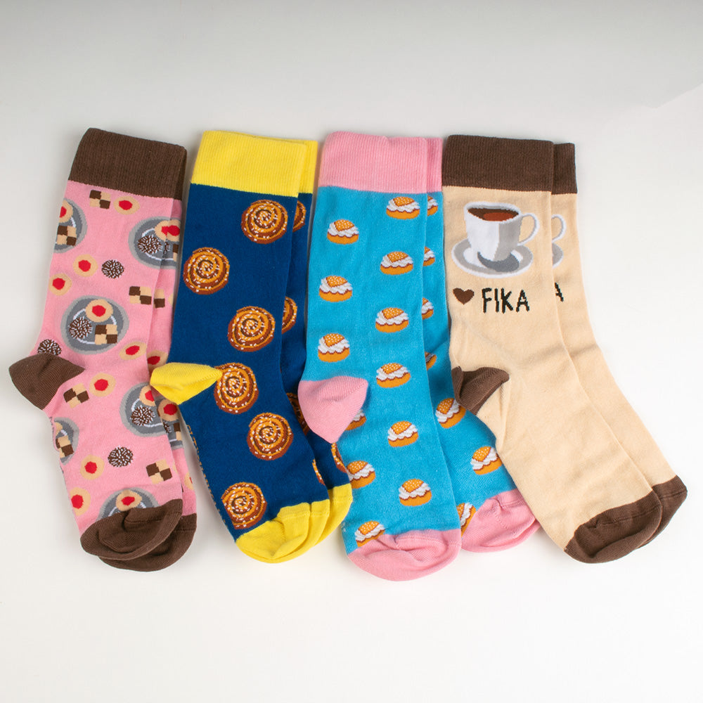 Swedish Fika Socks Gift Set