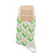 Adult Sock - Linnea White Cotton