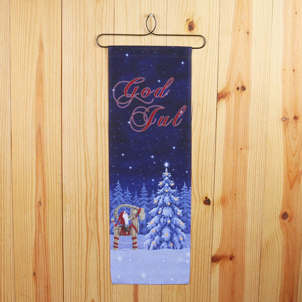 Wall Hanging - Tomte on Julbock