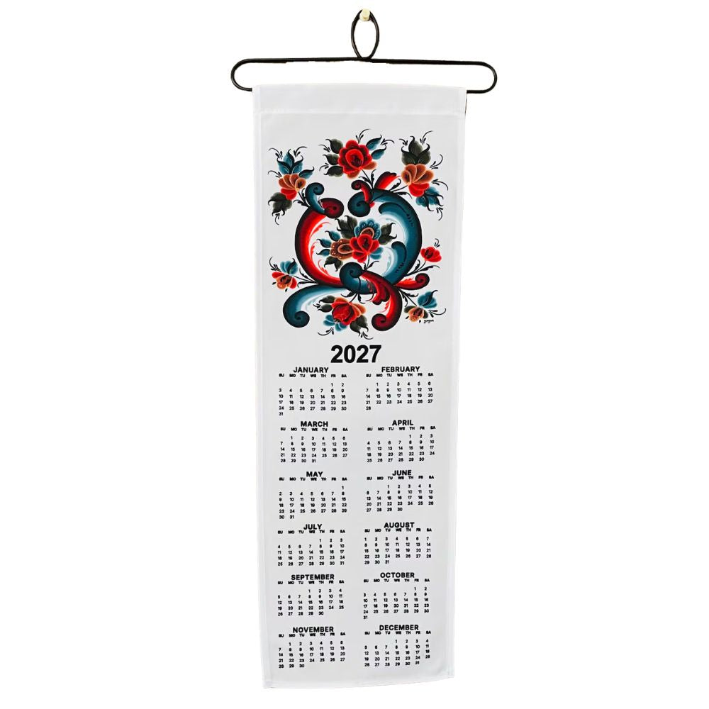 2027 Rosemaling Wall Calendar