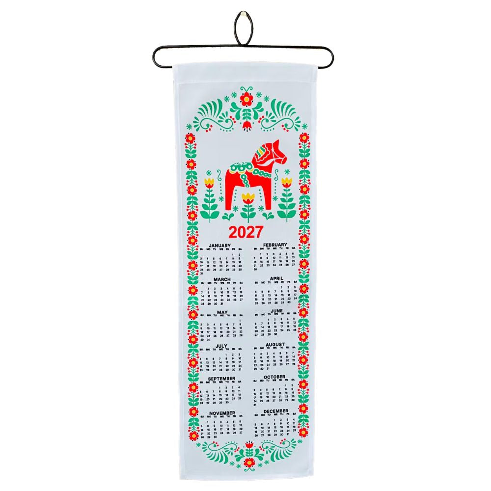 2027 Dala Horse Wall Calendar