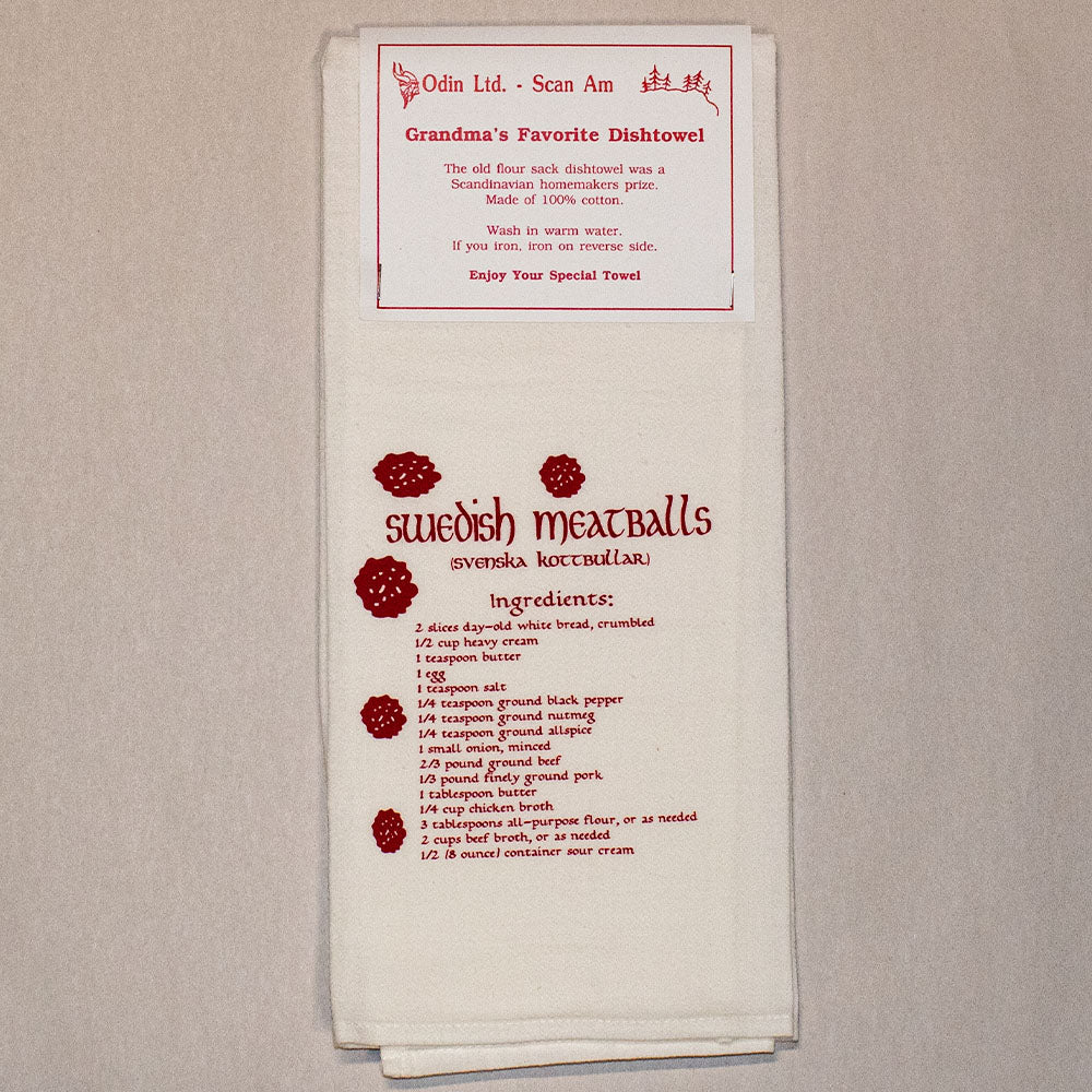 Towel - Swedish Meatball Recipe