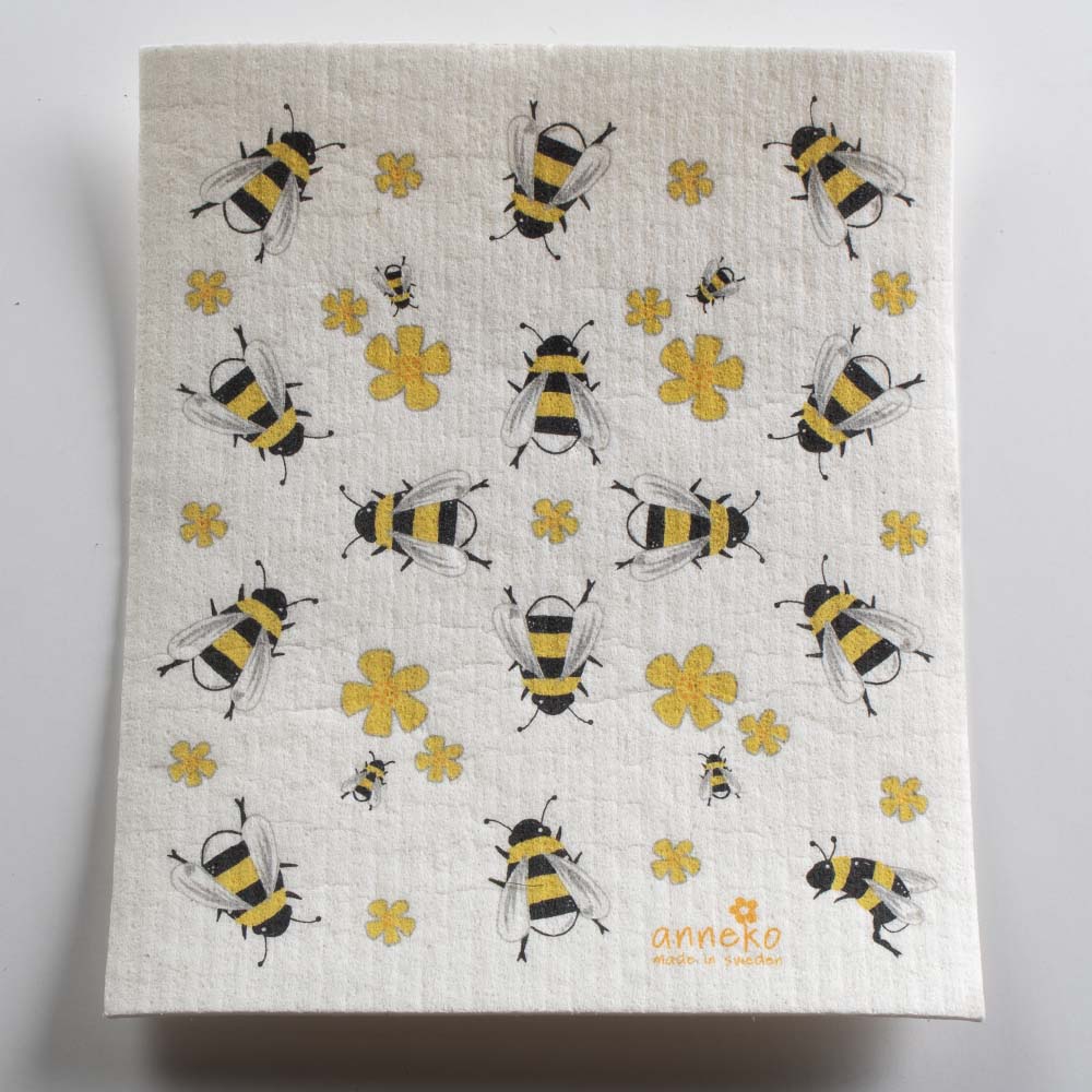 Dishcloth - Bees & Flowers