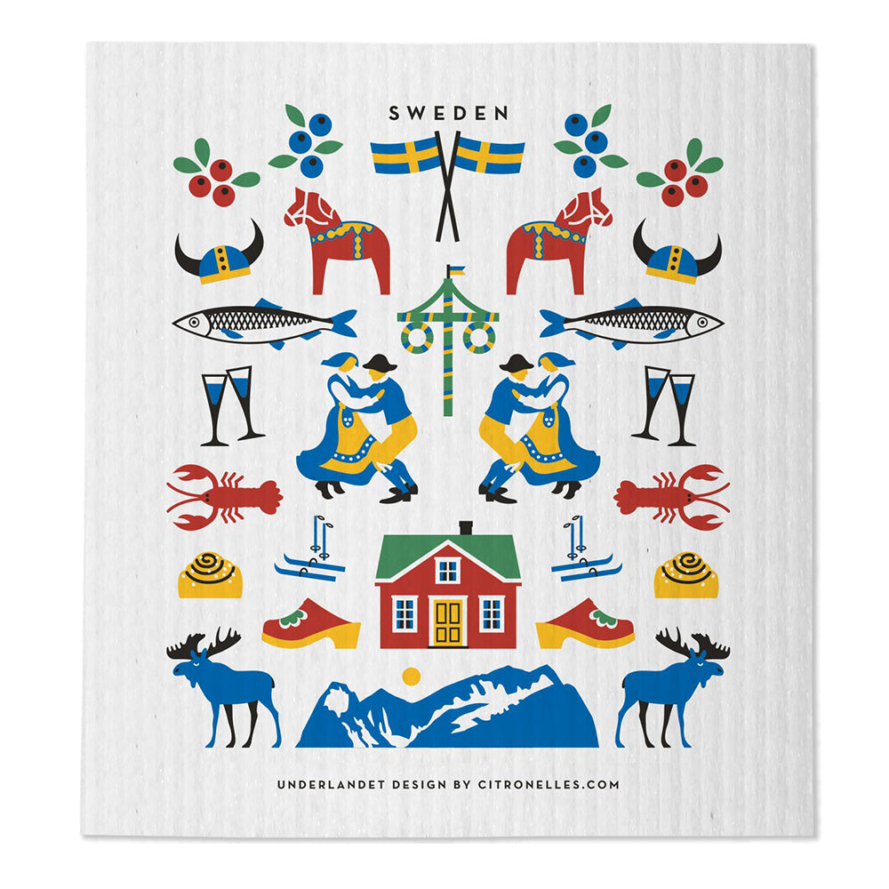 Swedish Dishcloth - Sweden Traditions