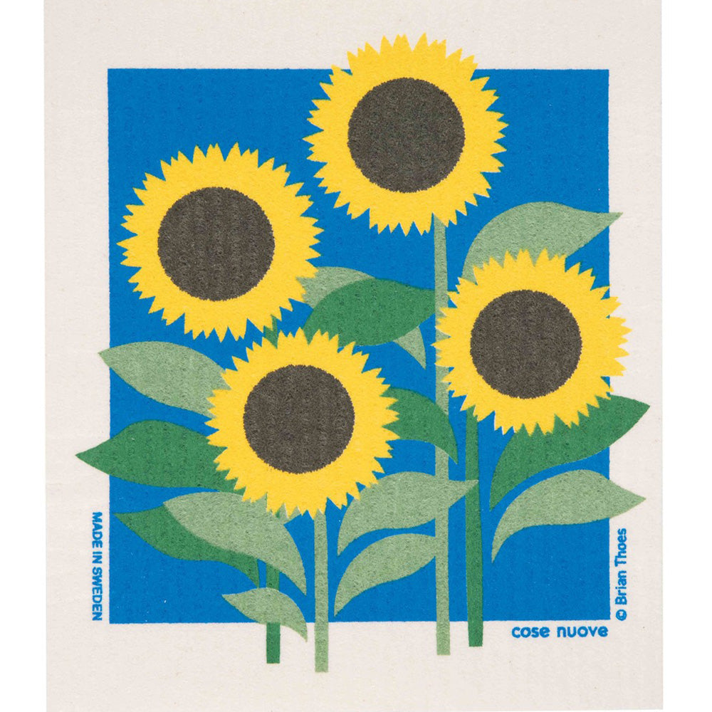 Swedish Dishcloth - Sunflower Field