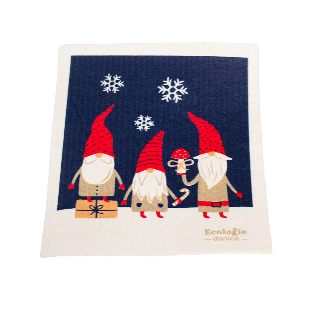 Swedish Dishcloth - Gnomes