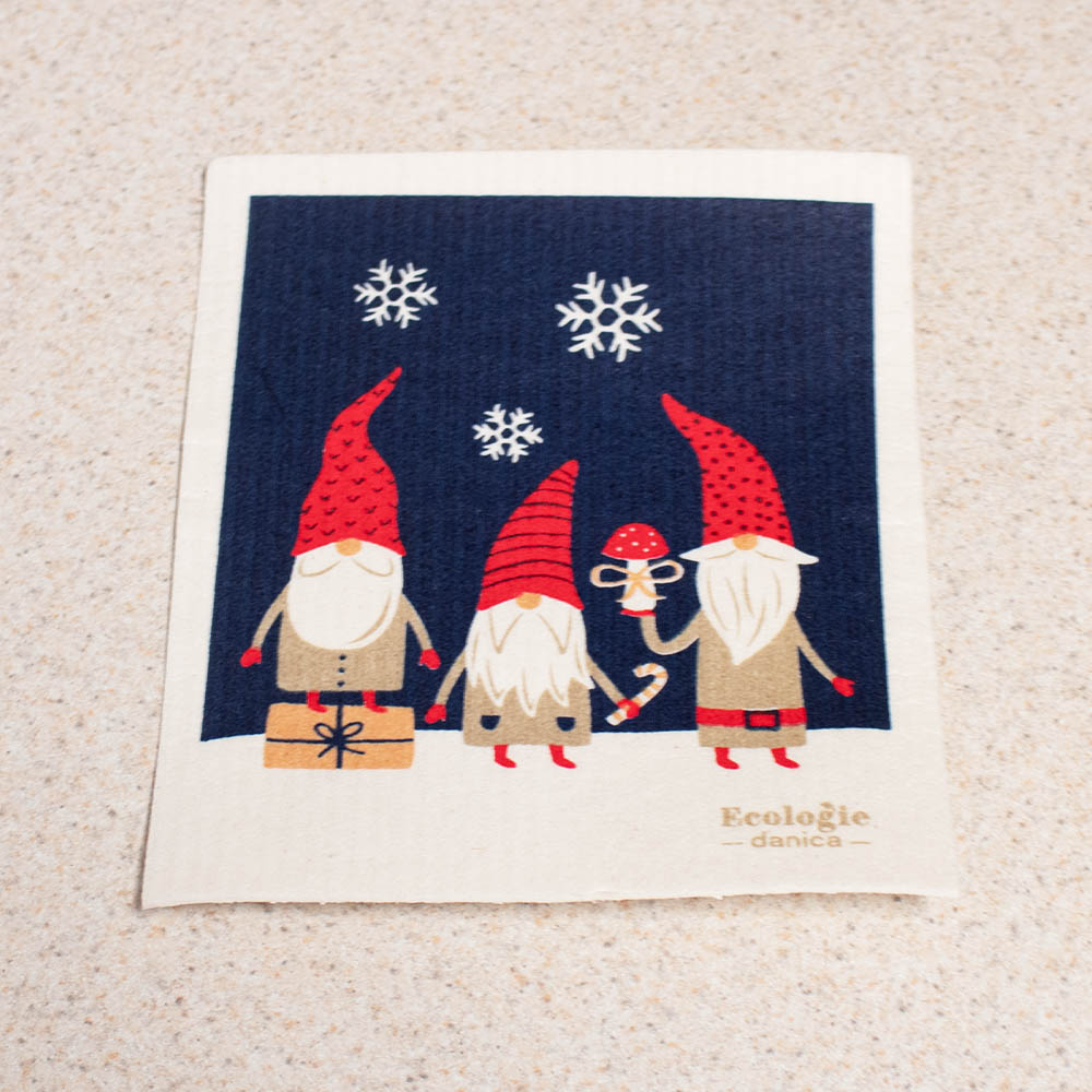 Swedish Dishcloth - Gnomes