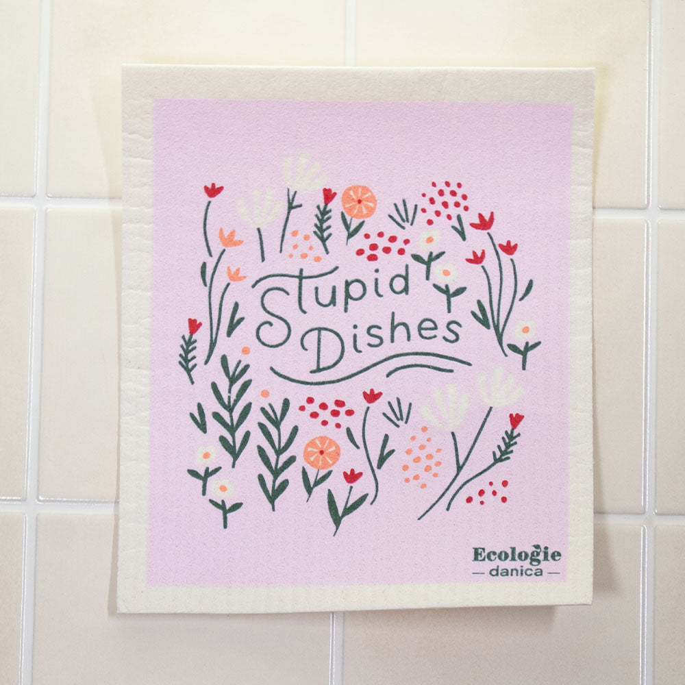 Swedish Dishcloth - Stupid Dishes