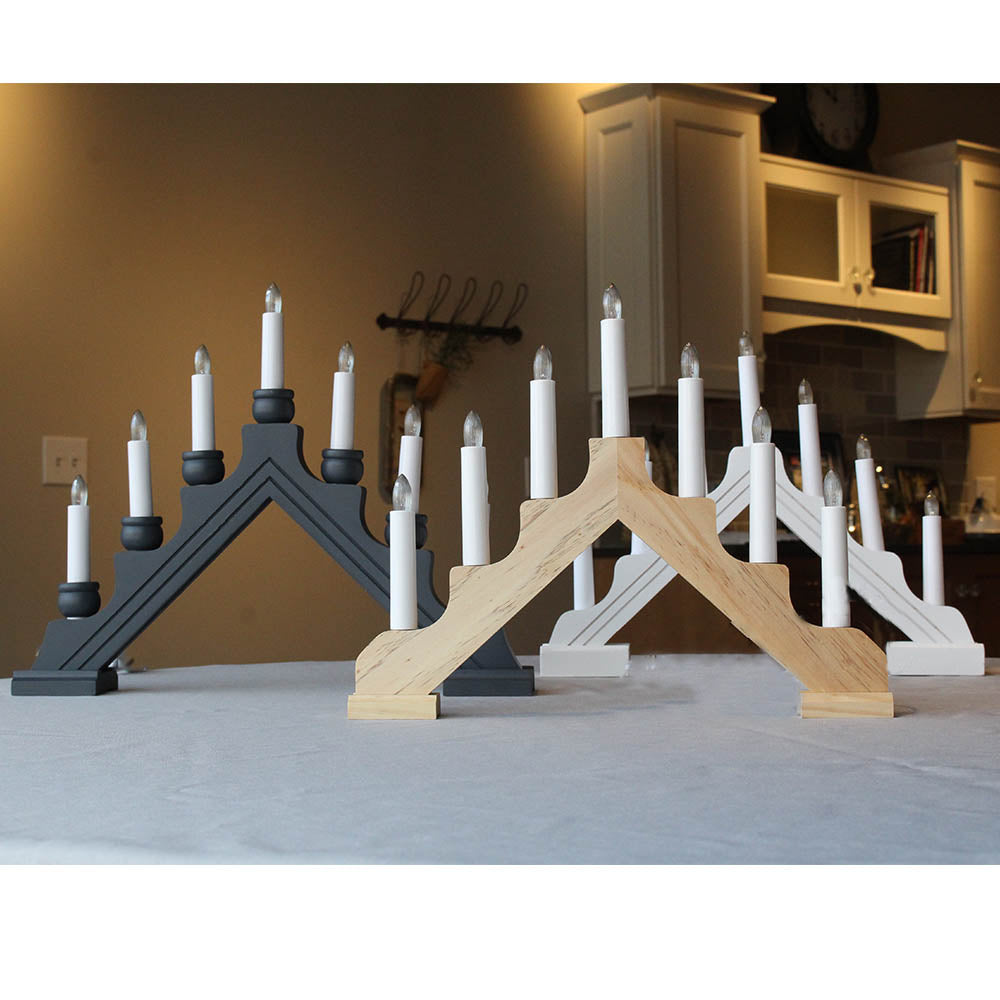 Karin 7X Candelabra with Cups, electric