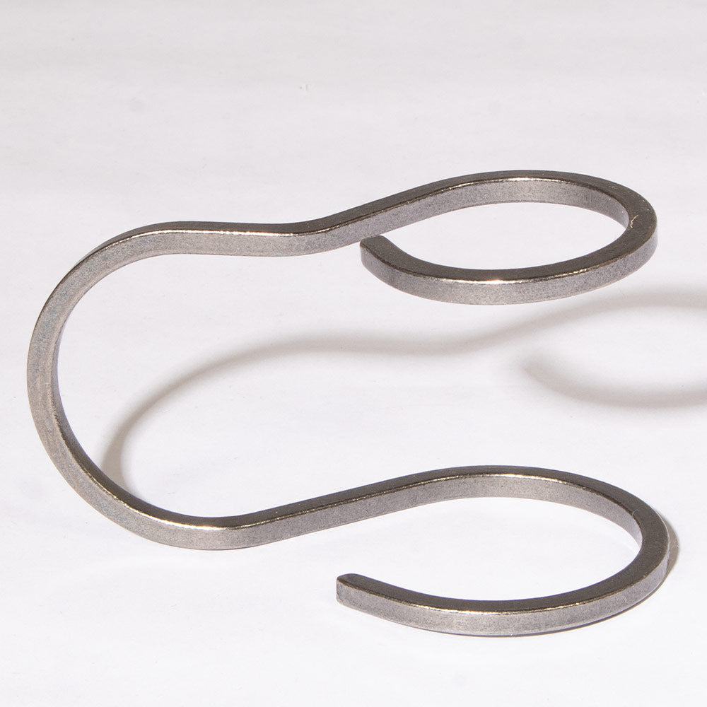 Danish Iron Side Handle Candleholder
