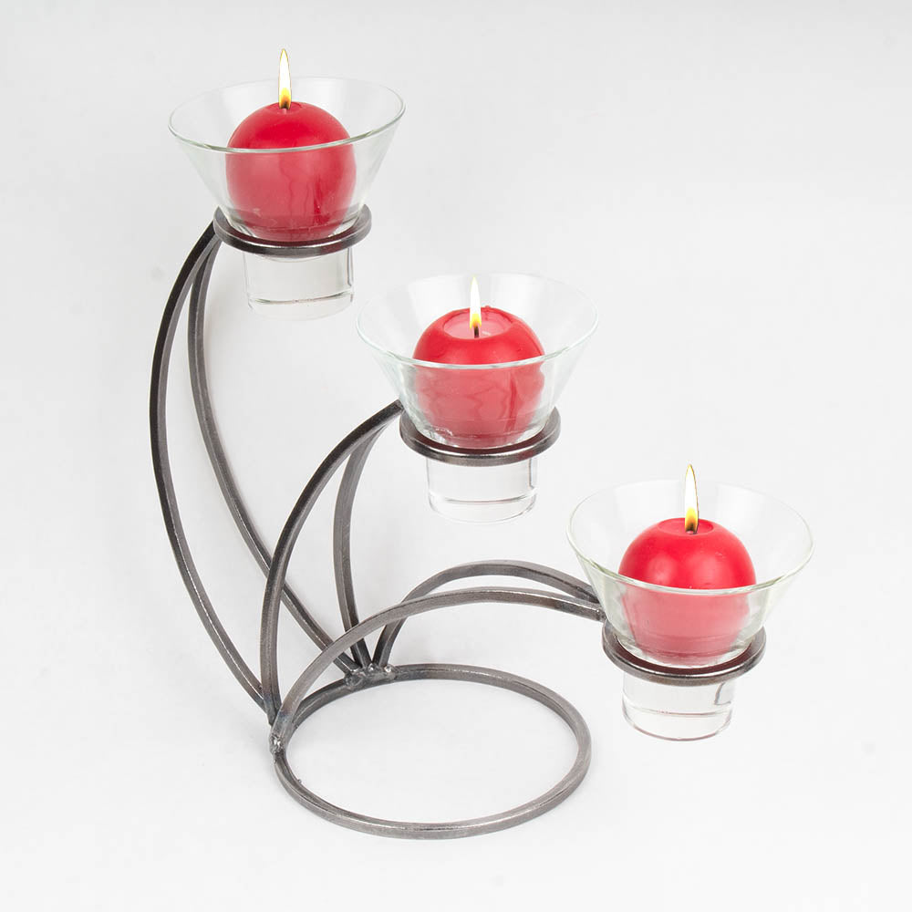 Danish Iron Sydney Candleholder