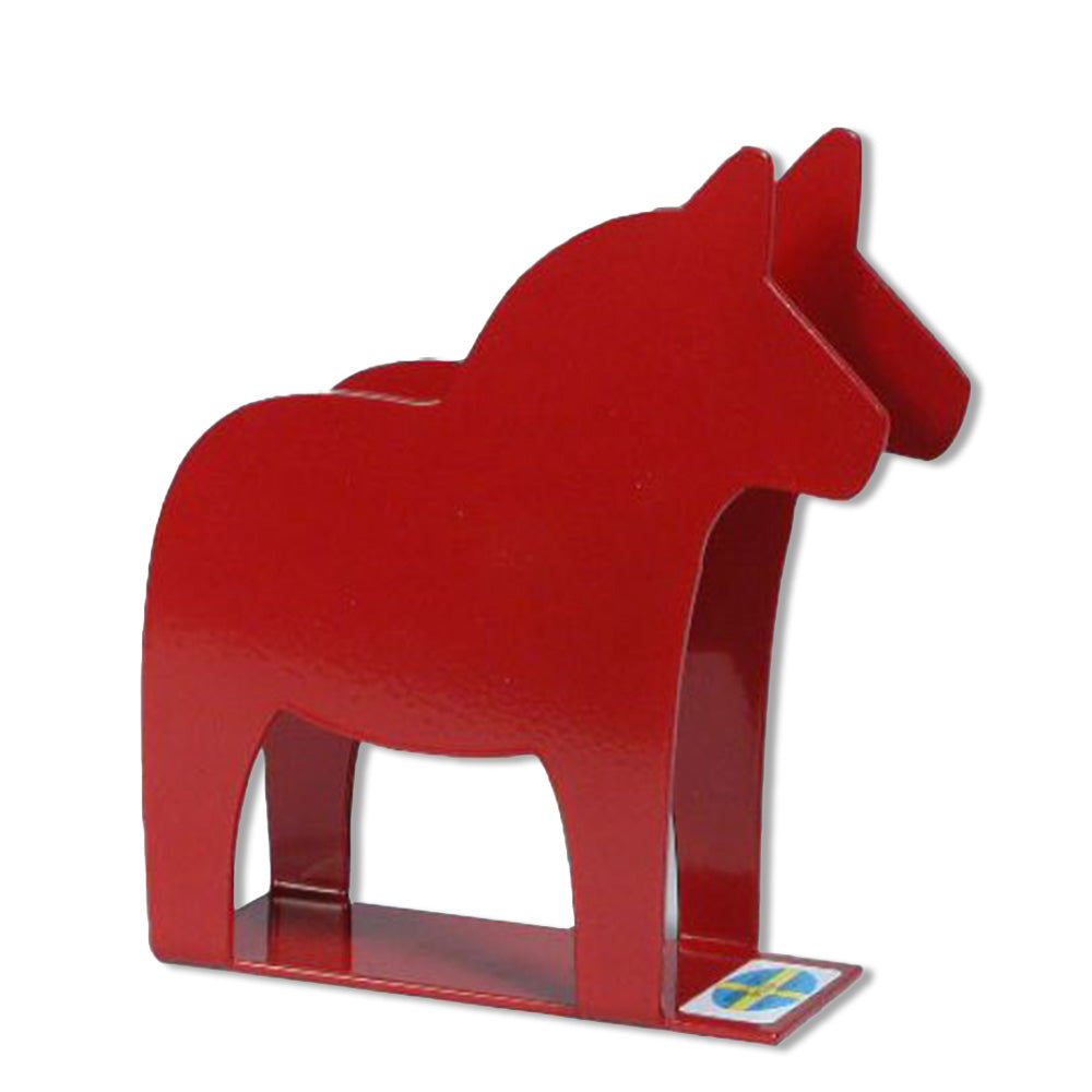 Metal Dala Horse Napkin Holder