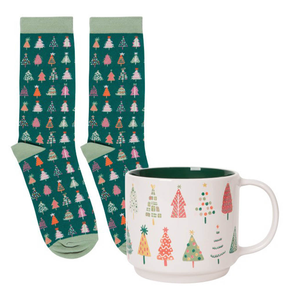 Glitzmas Mug and Sock Set