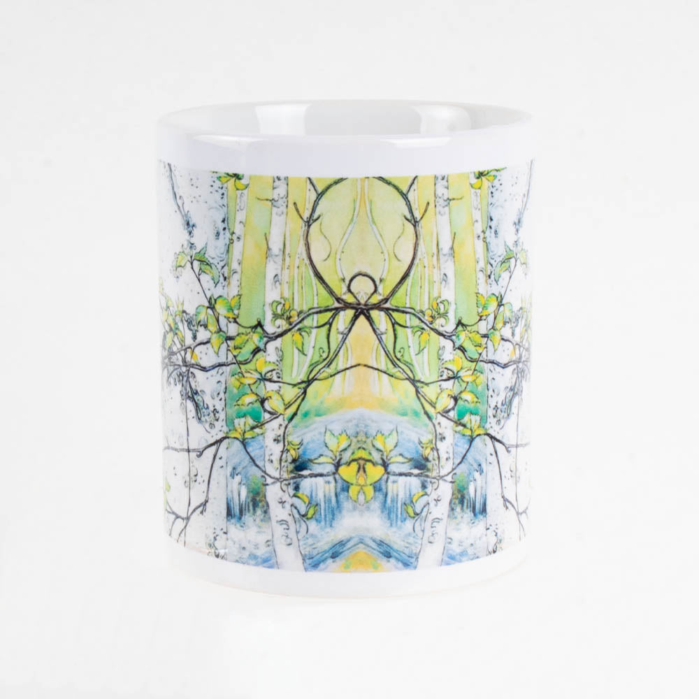 Mug - Carl Larsson - Girl Behind Birch