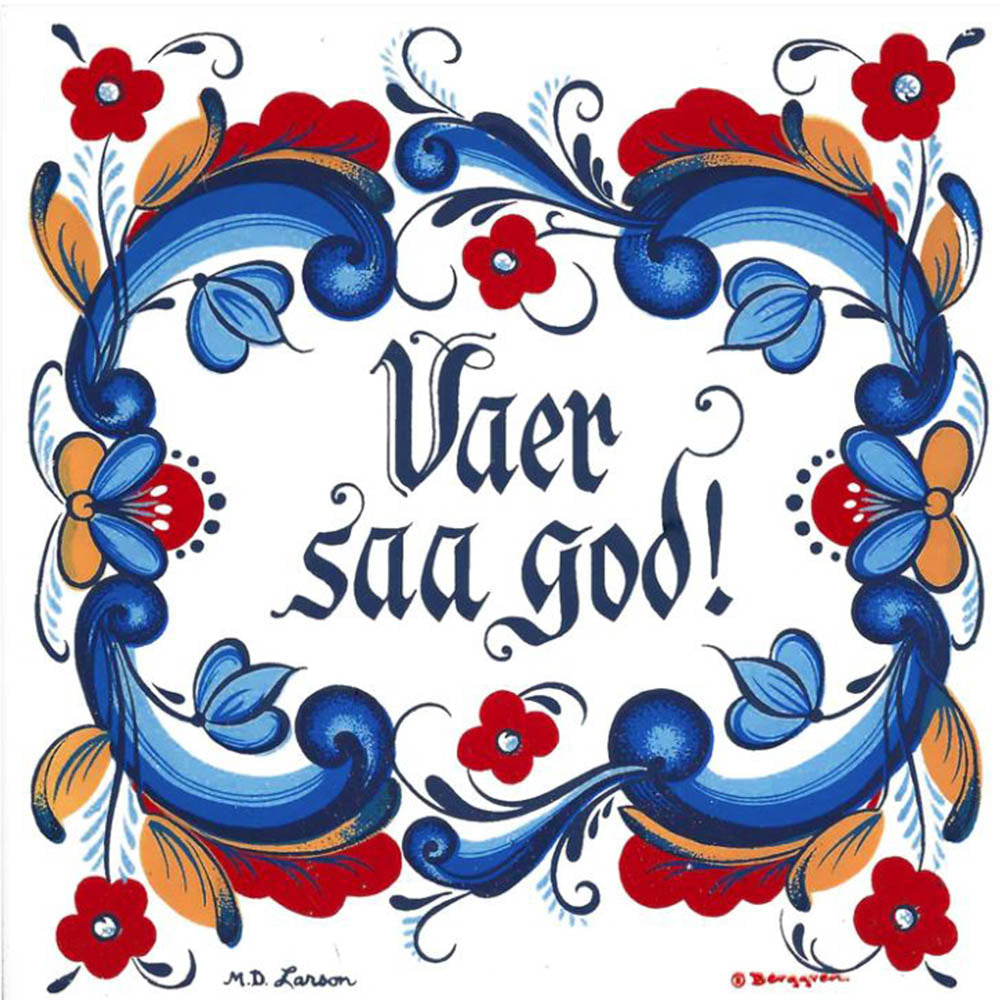 Tile - Norwegian Vaer Saa God