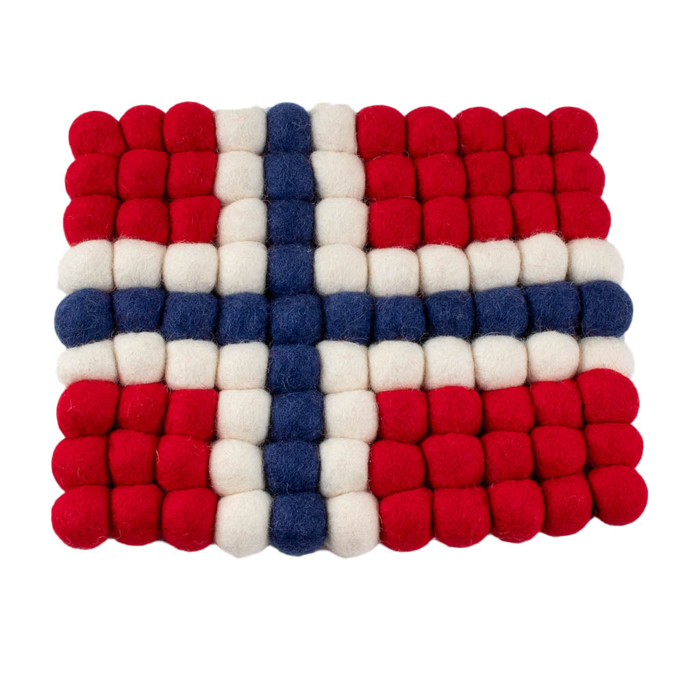 Trivet, Wool Flag