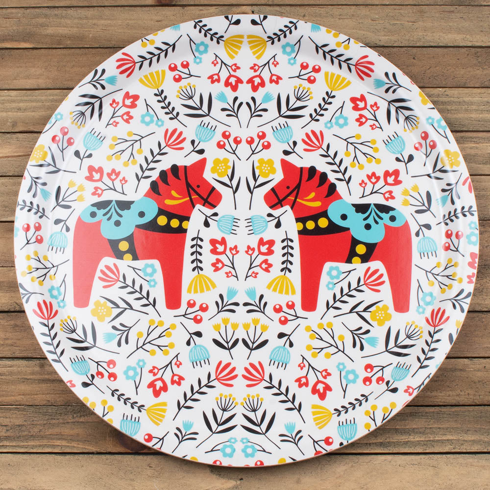 Tray - MK Dala Horses