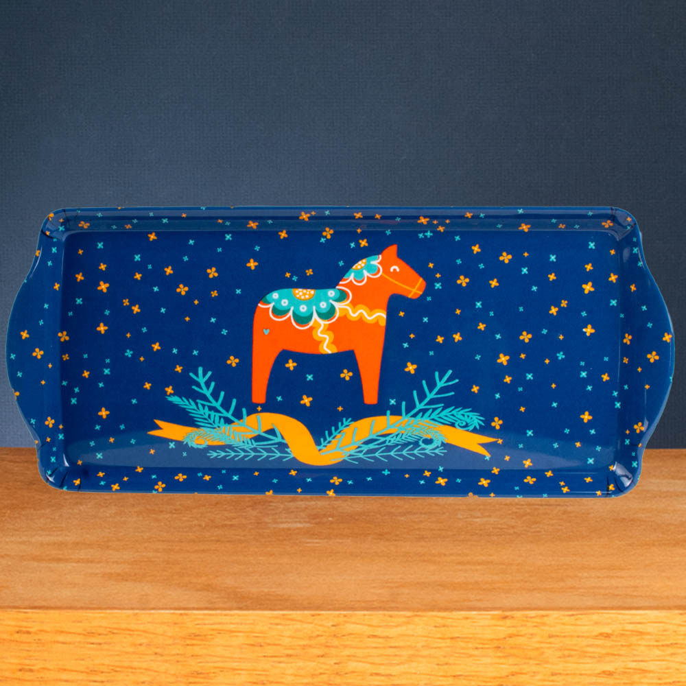 Almond Cake Tray - Single Dala Horse