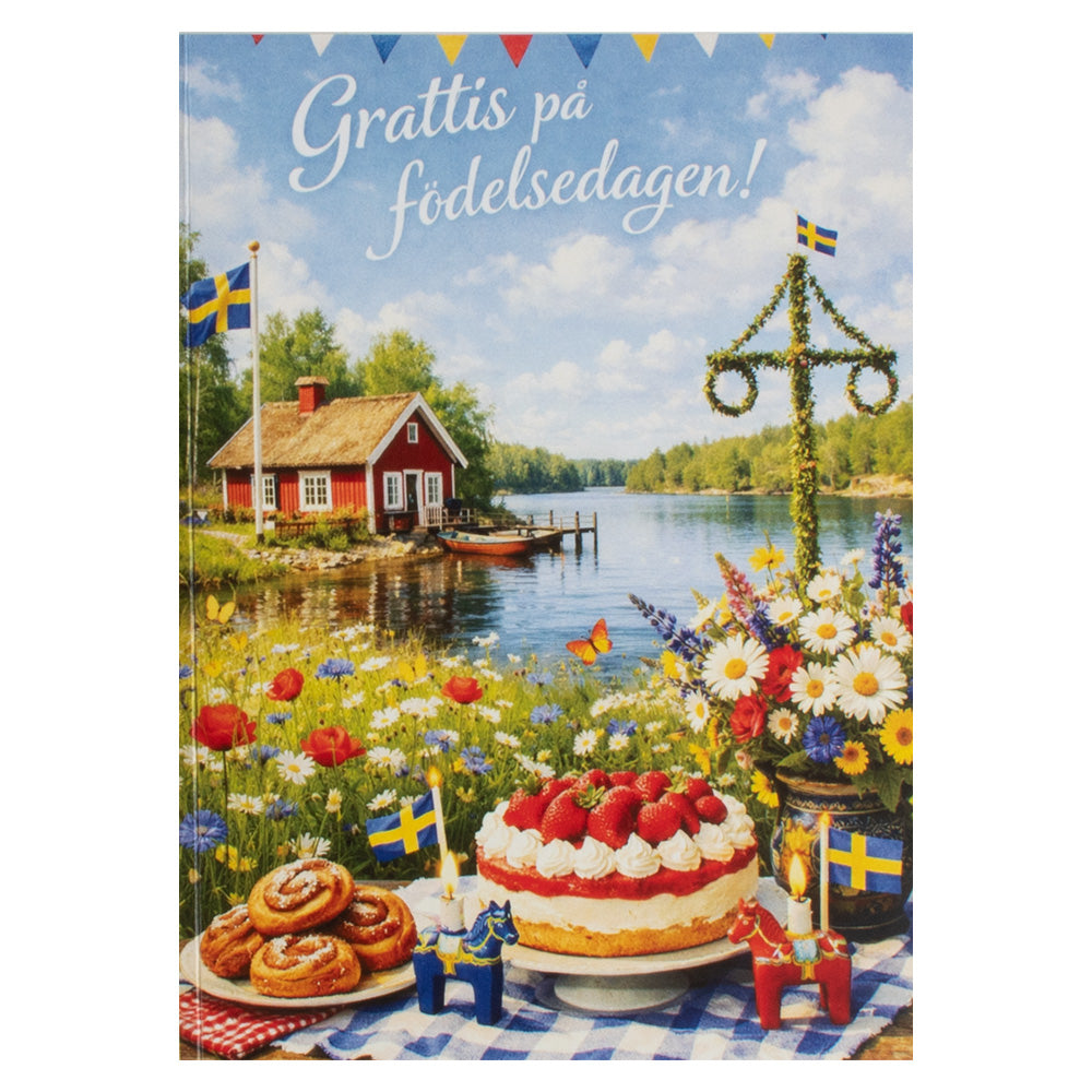 Card - Swedish Happy Birthday