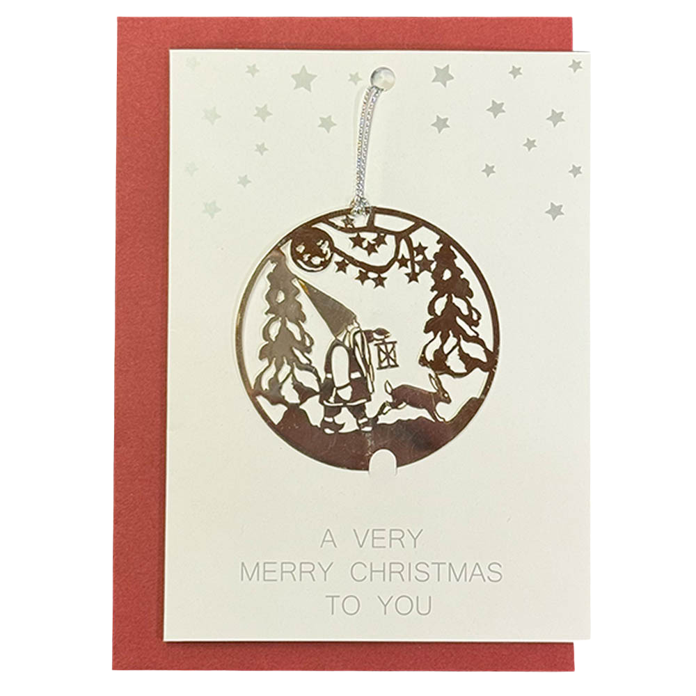 Ornament Christmas Card
