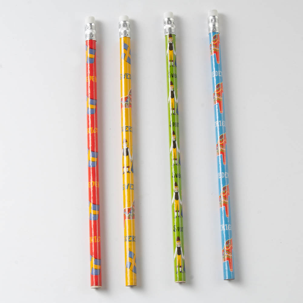 Sweden Pencils - 4 pack