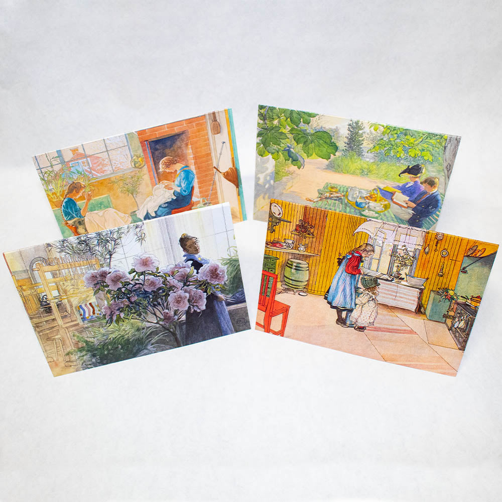 Carl Larsson Blank Notecards (Holiday Reading)