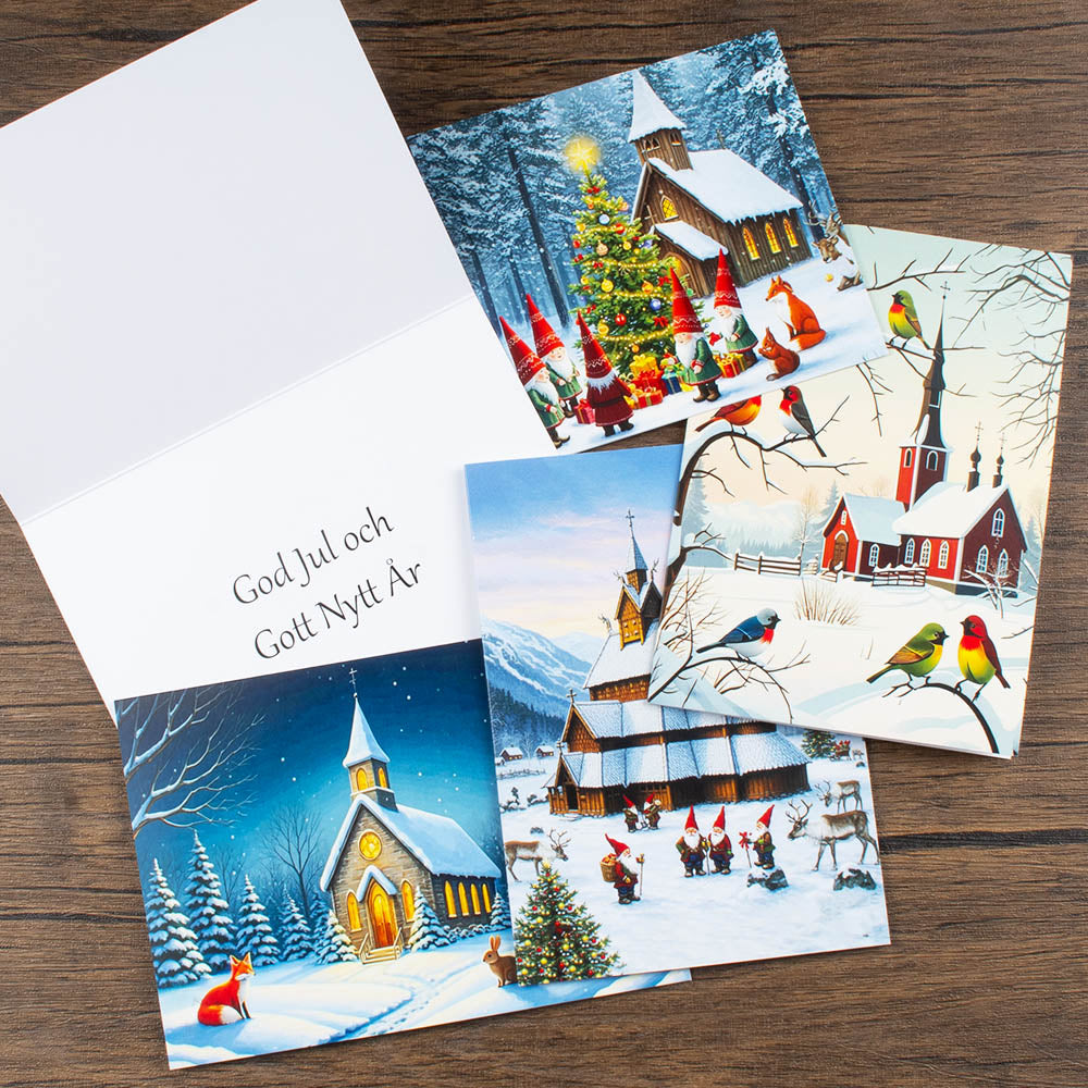 Christmas Cards - Winter Churches
