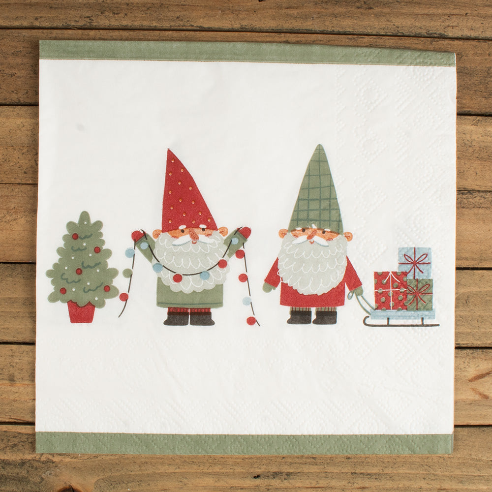 Christmas Tomtar Lunch Napkins