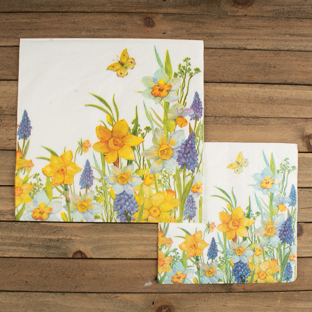 Coffee Napkins - Springtime