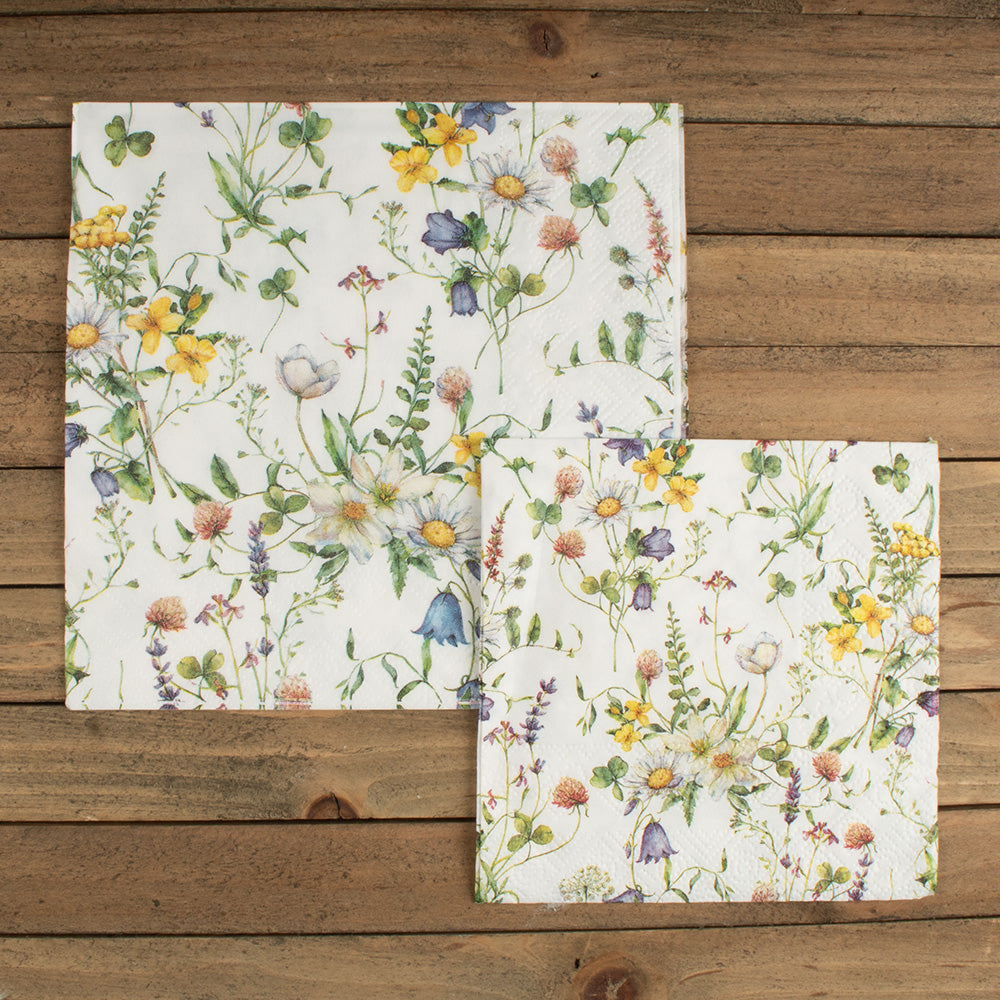 Lunch Napkins - Meadow Flowers