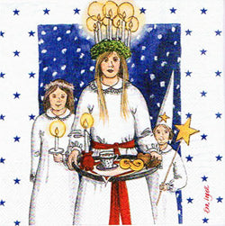 Lunch Napkin - Lucia Celebration