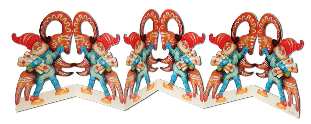 Christmas Cutout - Tomte & Goat