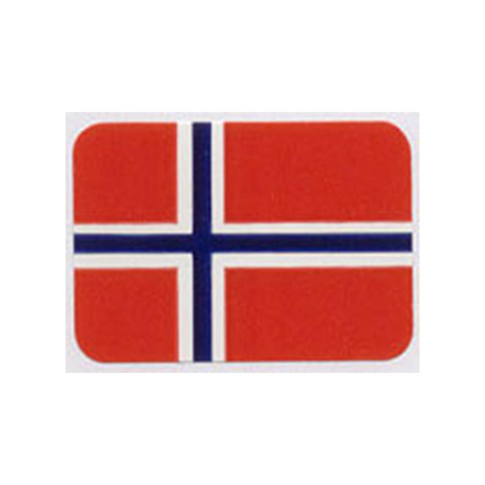 Norwegian Flag Mini Stickers