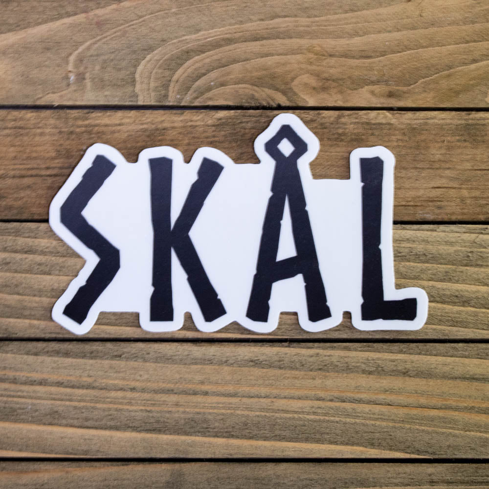 Skål Sticker