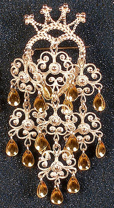 Norwegian Solje (Sølje) Bridal Brooch