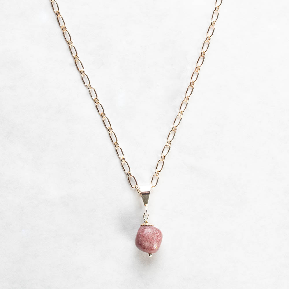 Norwegian Thulite Necklace