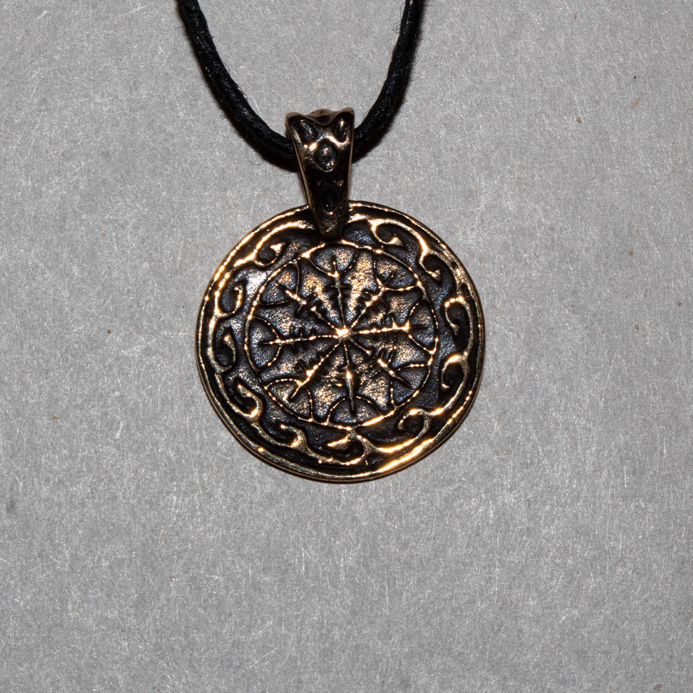 Rune of Attraction Bronze Necklace
